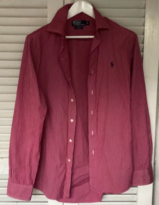 Camisa Polo Ralph Lauren Roja Talla M