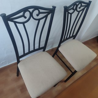 Sillas de Comedor de Hierro