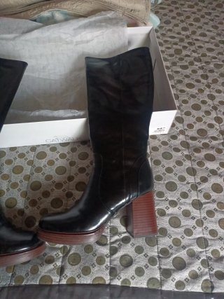 Botas Altas Negras Catwalk