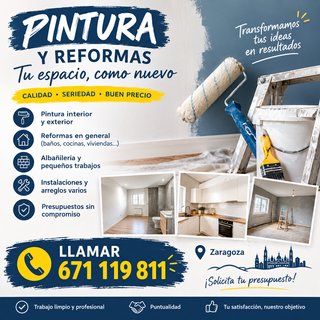 PINTURA Y REFORMAS EN ZARAGOZA