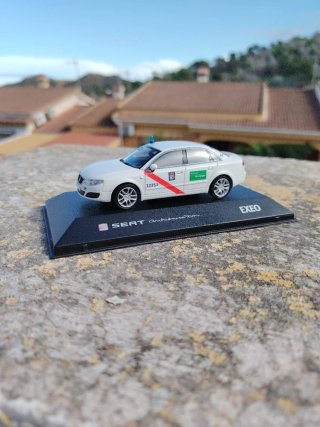 Maqueta Seat Exeo Taxi Madrid Escala 1/43
