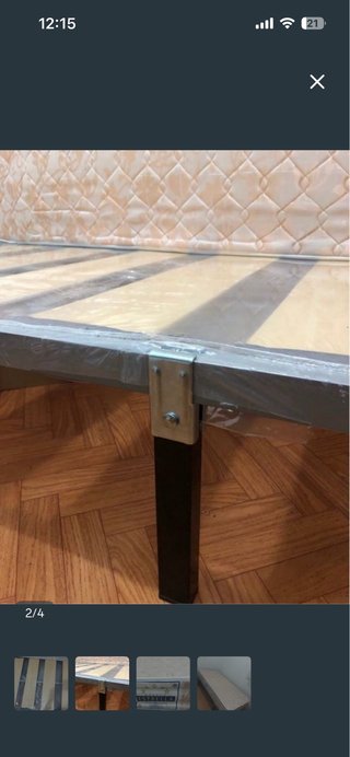 Colchón y somier de 90 cm