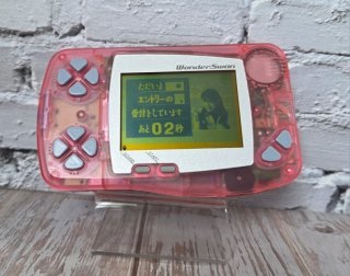Bandai Wonder Swan Skeleton Pink wonderswan