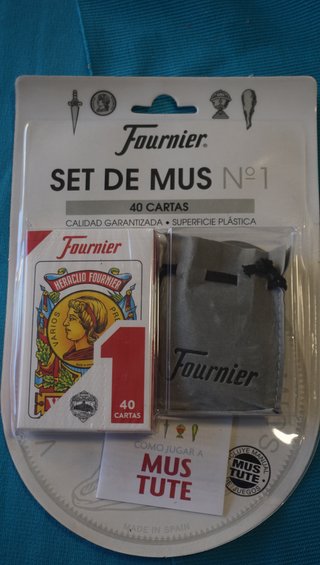 Set Mus Nº1 Fournier ruleta tirolesa ver fotos lee
