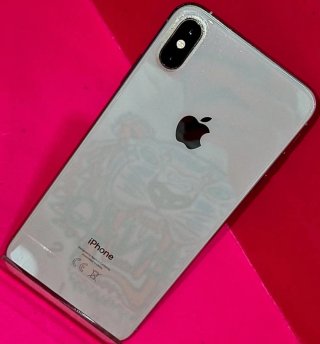 IPHONE XS MAX SILVER 256GB BATERIA 100 NUEVO