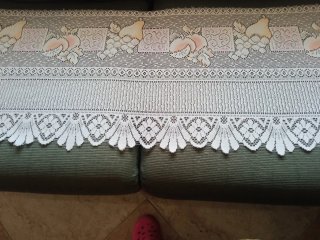 Retal para bando de cortina