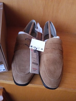 Mocasines Zara Serraje Antifaz Talla 37