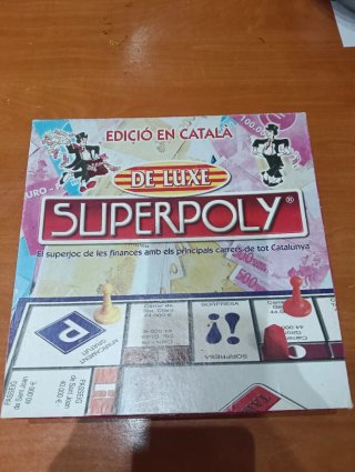 Juego de mesa Superpoly Edición en Catalán