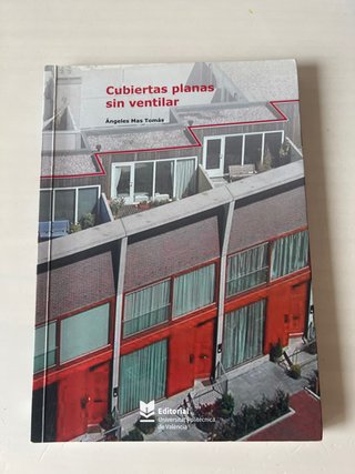 Libro Cubiertas planas sin ventilar