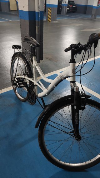 Bicicleta de Paseo Blanca