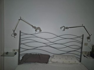 Cabecero de Cama Matrimonio Metálico