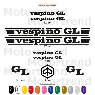 Kit Vinilos Vespino GL
