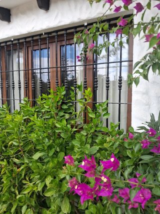 3 Ventanas de PVC con Rejas 2m x 1.20m