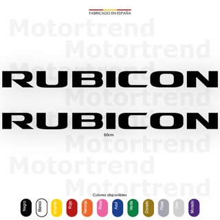 Kit Vinilo 2x Rubicon Jeep