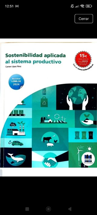 Libro Sostenibilidad Tu Libro de FP