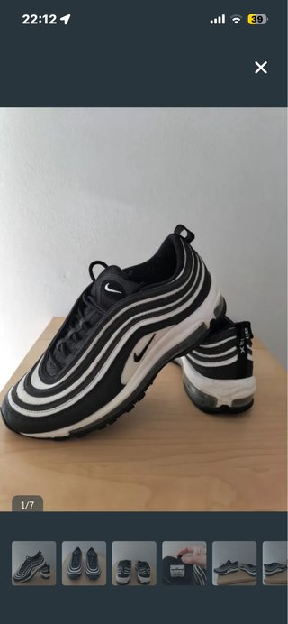 Zapatillas Nike Air Max 97 (65€ negociables)