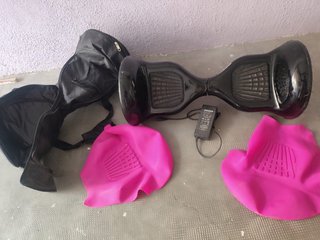 Hoverboard Negro con Funda y Accesorios