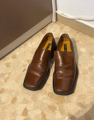 Zapatos Hombre Marrones de Piel Talla 44