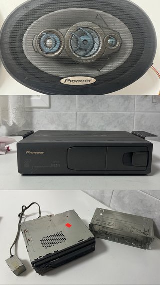 Pack Pioneer: Altavoces, Radio y Cargador CD