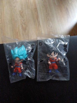 Figuras Dragon Ball Super Burger King intercambio