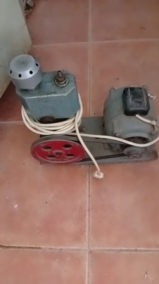 Bomba de vacío con motor eléctrico