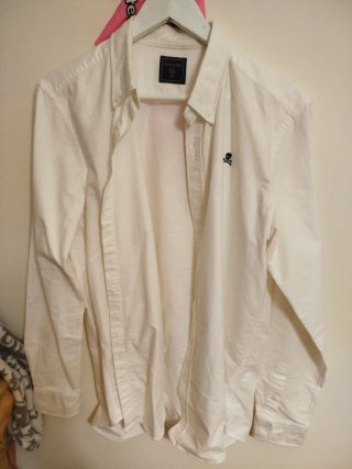 Camisa Scalpers Blanca Talla M