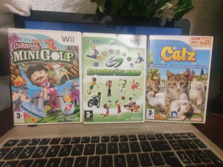 3 Juegos para Nintendo Wii dame PRECIO