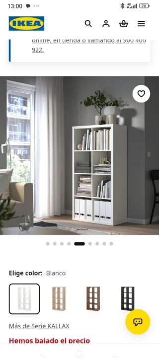 Estantería IKEA Kallax Blanca