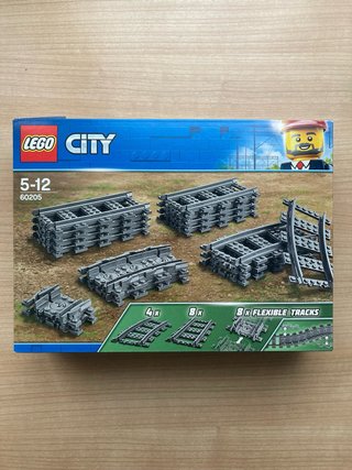 LEGO City 60205 Vías de Tren