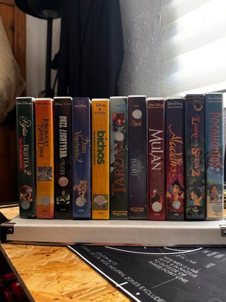 Lote de 11 Películas Disney en VHS