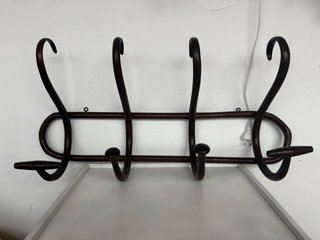 Perchero de Pared de Madera