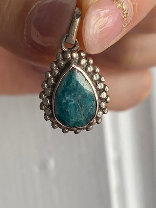 Colgante de Plata con Esmeralda