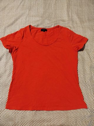 Camiseta deporte roja Antea