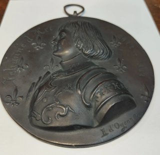 Medalla Religiosa Juana de Arco. N°3