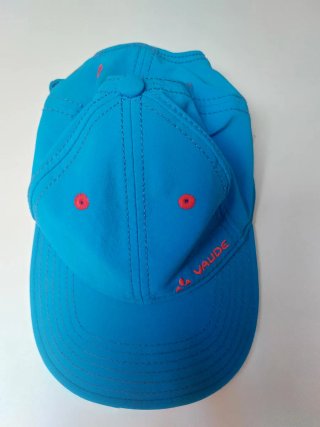 Gorra de montaña Vaude azul talla S.