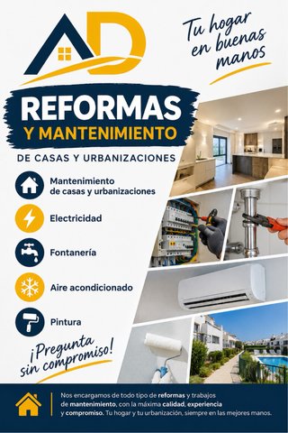 Reformas y mantenimiento