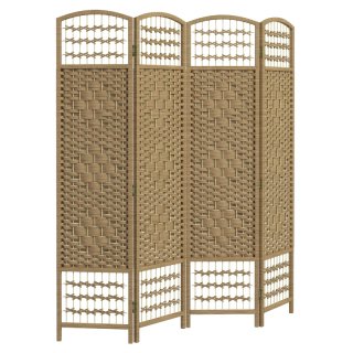 Biombo Separador de 4 Paneles