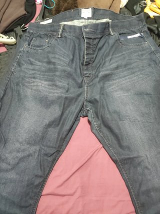 Pantalón vaquero azul de hombre