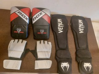 Conjunto protecciónes MMA