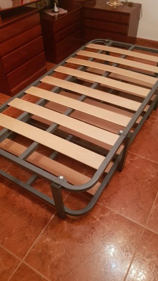 Cama Nido con Somier de Tablas