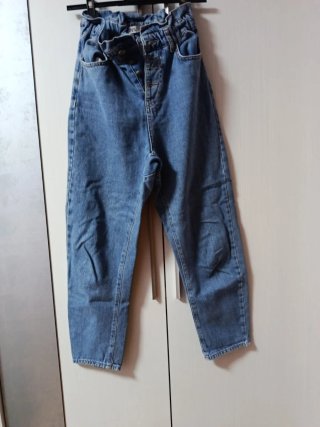 Pantalón Vaquero Zara Azul