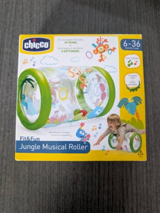 Juguete Rodillo Musical Jungle Chicco