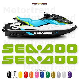 Kit Vinilo 2x SeaDoo Moto de agua