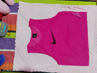 Camiseta Deportiva Nike Rosa