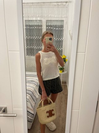 Top Celine de punto