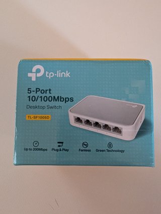 TP-Link TL-SF1005D Switch 5 Puertos 10/100Mbps