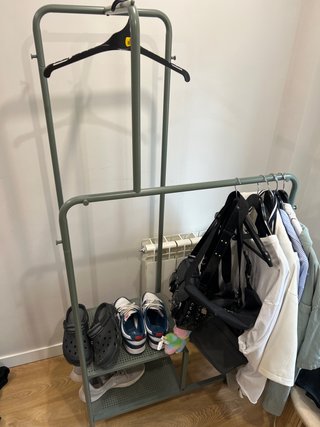 Burro de ropa IKEA verde