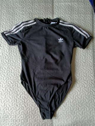 Body Adidas Negro Talla XS (34)