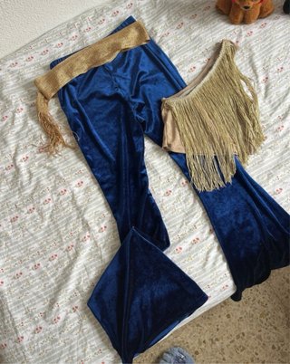 Conjunto 3 piezas: Pantalón, Top y Pañuelo