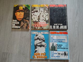 5 revistas Tiempo de Historia